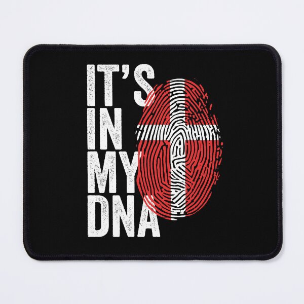 Item preview, It's in my DNA Denmark Flag designed and sold by Crea-mood.