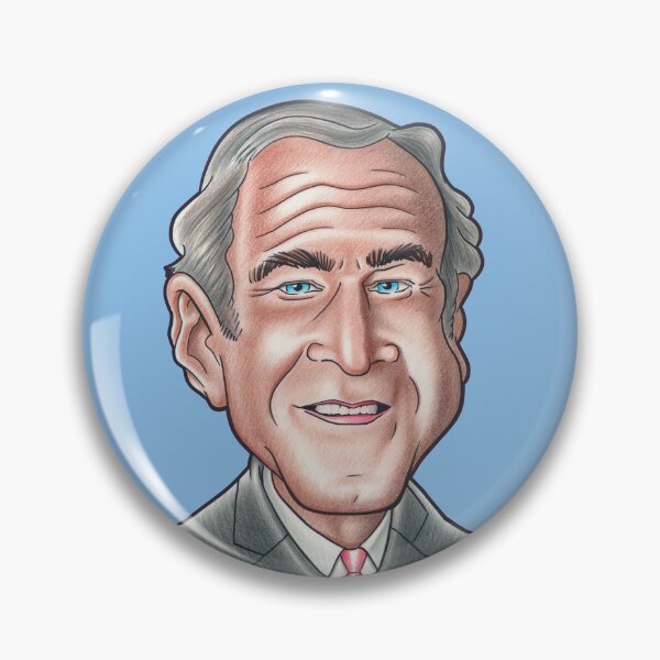 Item preview, George W. Bush Caricature designed and sold by FunFaces.