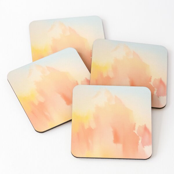 Item preview, Peach And White Watercolor  designed and sold by Gabriela McDaniel.