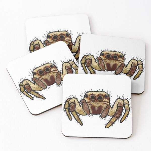 Item preview, Grumpy Jumping Spider designed and sold by BurntHamDesign.