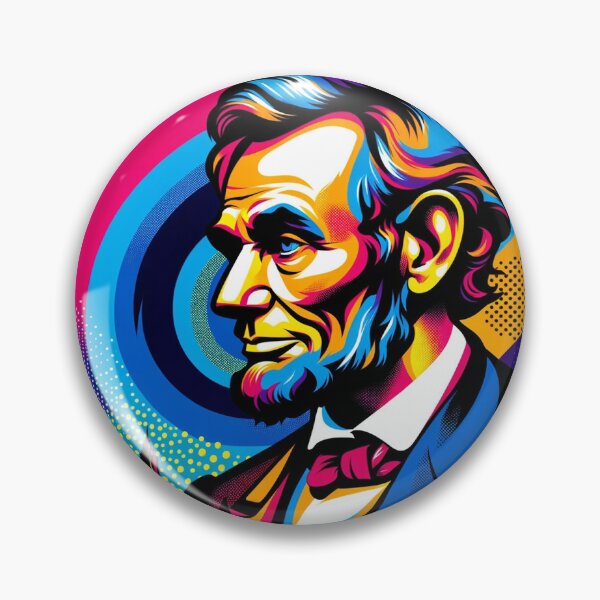 Item preview, Abraham Lincoln Pop Art designed and sold by Katie Cole.