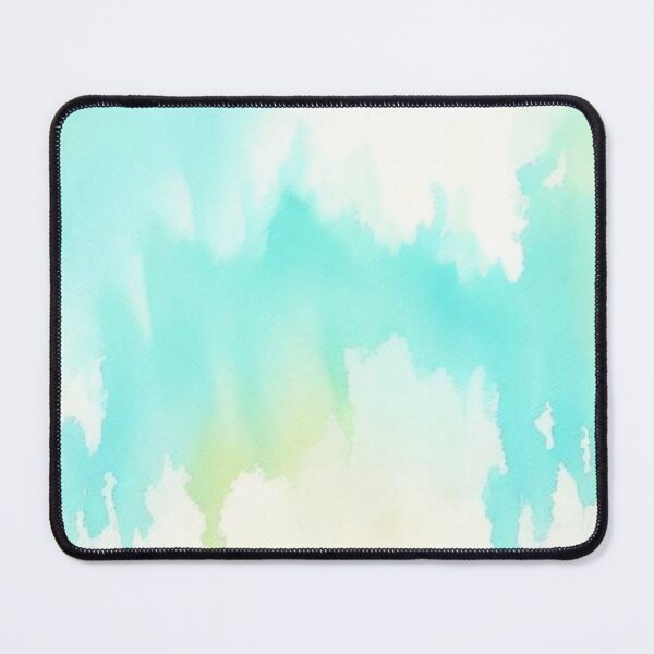 Item preview, Turquoise And White Watercolor  designed and sold by Gabriela McDaniel.