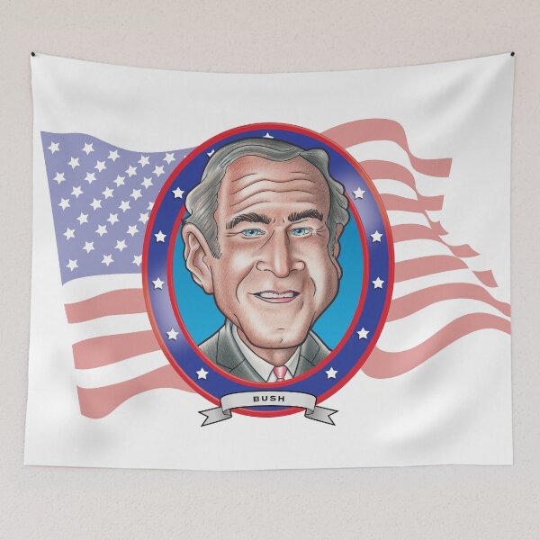 Item preview, George W. Bush Caricature designed and sold by FunFaces.