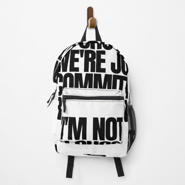 Item preview, "I'm not addicted to chocolate. We're just in a committed relationship." Funny Quote designed and sold by Bananobanini.