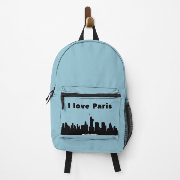 Item preview, Comedy city Paris NewYork skyline design designed and sold by popanato.