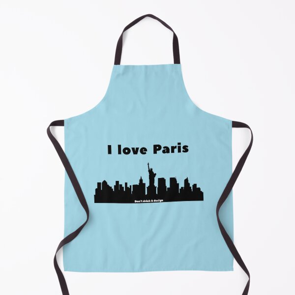 Item preview, Comedy city Paris NewYork skyline design designed and sold by popanato.