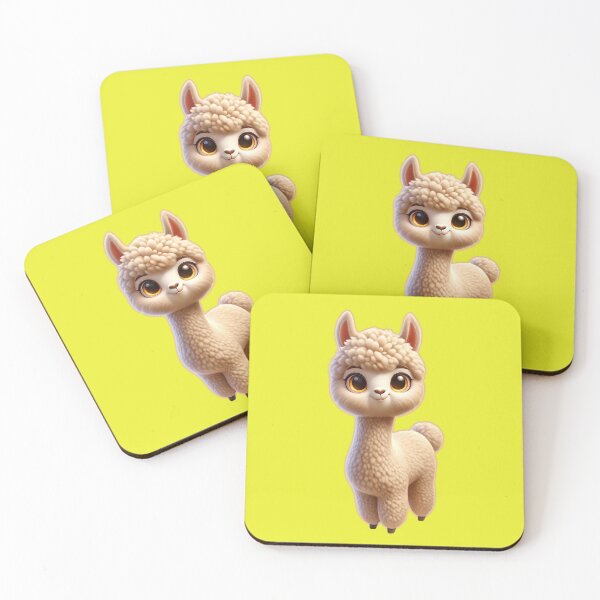 Item preview, Copy of Cute and adorable Llama or Alpaca in funny pose. No. 2 designed and sold by Nathalymx.