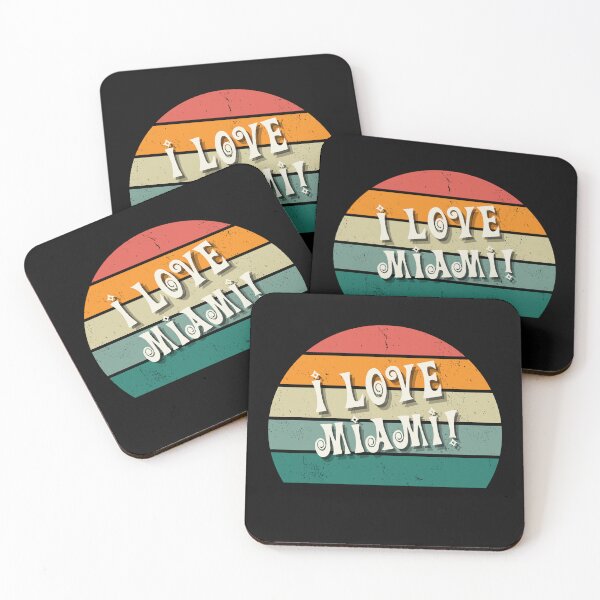 Item preview, Chasing Sunsets in Miami: I Love Miami Sunset Bliss Collection designed and sold by GemaDesings.