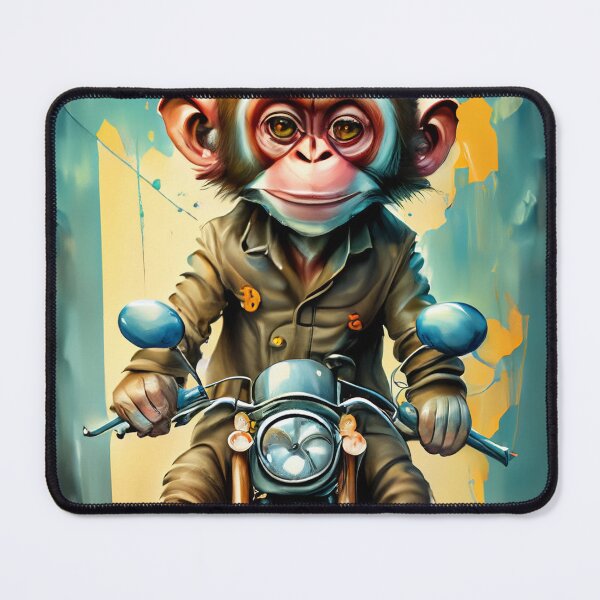 Item preview, (Ai) Monkey Riding A Motorcycle  designed and sold by AlphaBronco.