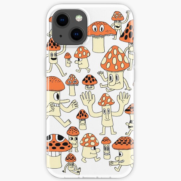 Mushrooms iPhone Soft Case