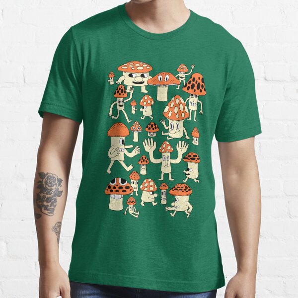 "Mushrooms" Tshirt for Sale by jackteagle Redbubble mushroom tshirts shroom tshirts
