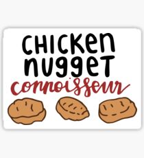 Chicken Nugget Connoisseur Sticker