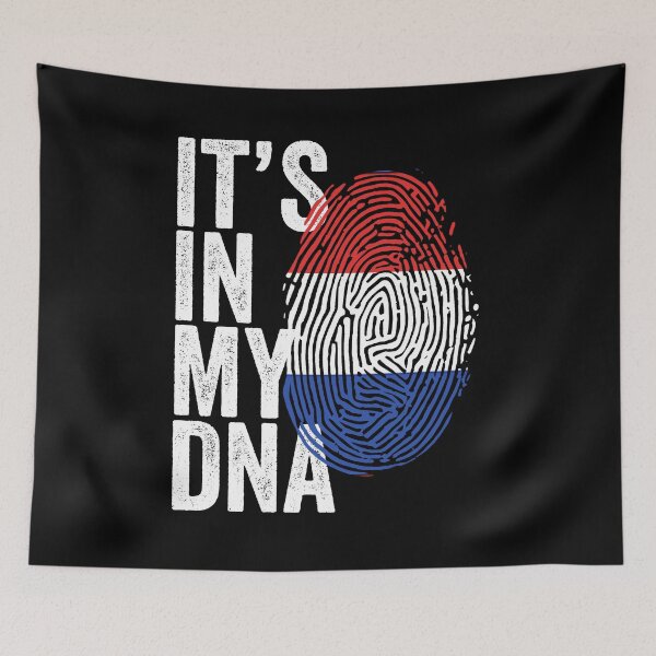 Item preview, It's in my DNA The Netherlands Flag designed and sold by Crea-mood.