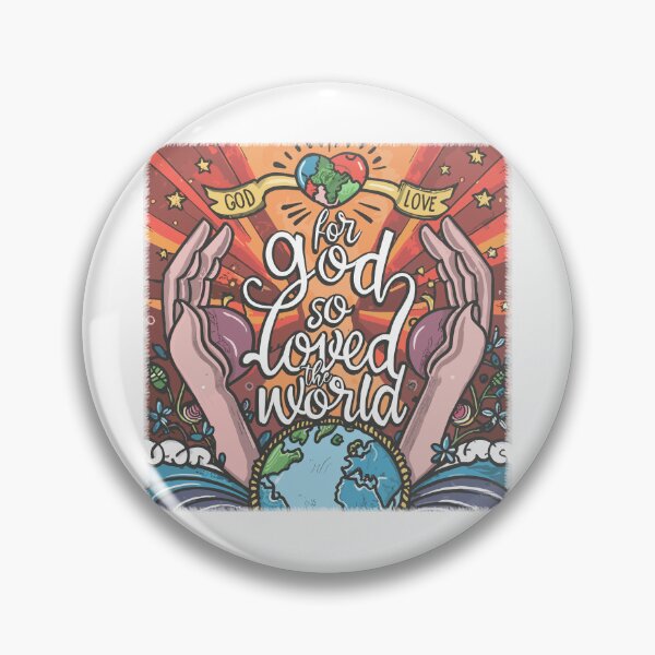 Item preview, For God So Loved the World 1 designed and sold by HahaHandlesHub.