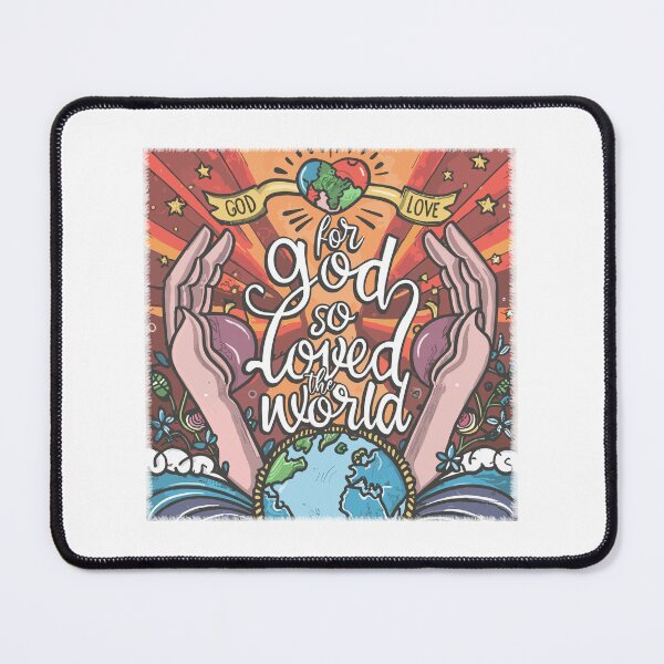 Item preview, For God So Loved the World 1 designed and sold by HahaHandlesHub.
