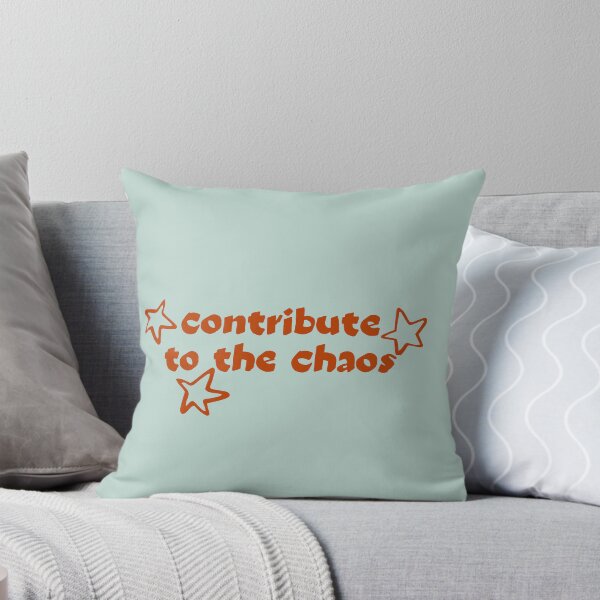 Item preview, contribute to the chaos  designed and sold by Hannah Rosen.