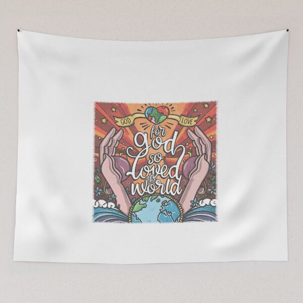 Item preview, For God So Loved the World 1 designed and sold by HahaHandlesHub.