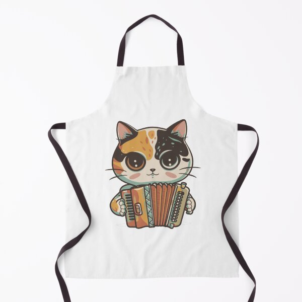 Item preview, Calico Cat play the accordion designed and sold by bukajart.