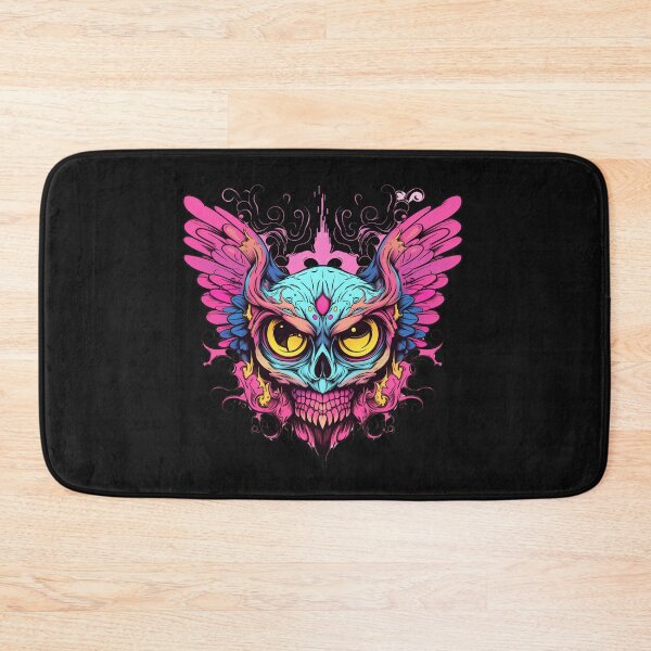 Item preview, Owl-Shaped Rainbow Butterfly Wings with Skull designed and sold by Goku Creations.
