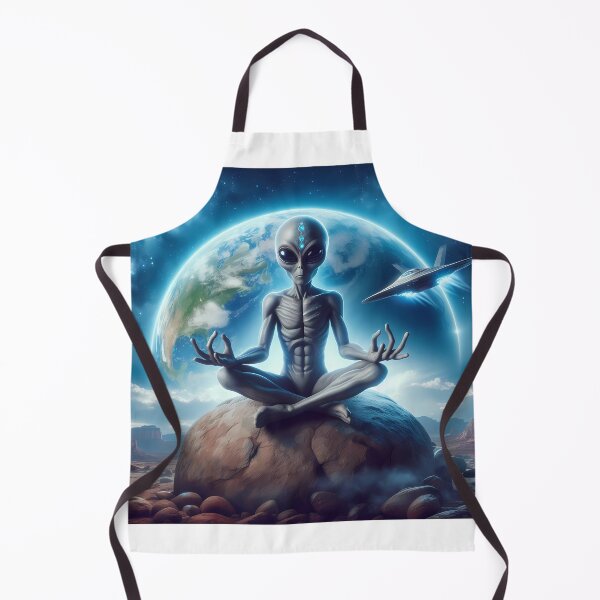 Item preview, Copy of Spiritual Cosmos Collection: Meditating Alien 4K designed and sold by omrclr.