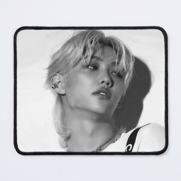 Item preview, Lee Felix black and white sexy hot yongbok felix Boyfriend material Stray Kids SKZ Kpop Boy group hot poster w photoshoot designed and sold by Kpop-Noona.