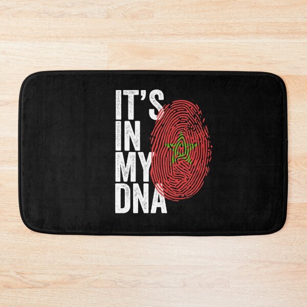 Item preview, It's in my DNA The Morocco Flag designed and sold by Crea-mood.