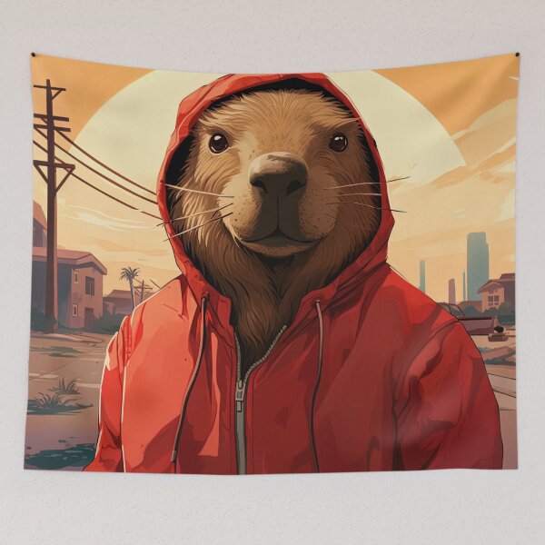 Item preview,  Capybara | Hip Hop style designed and sold by ComicsFactory.