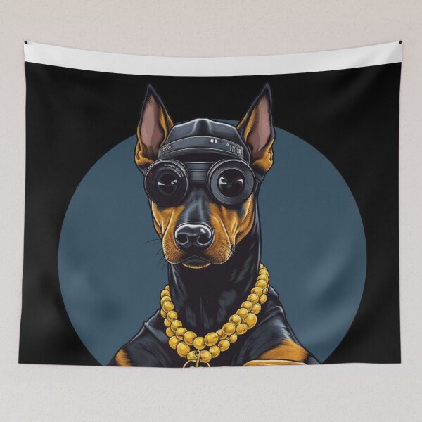 Item preview, Glimmering Doberman designed and sold by LunartCode.