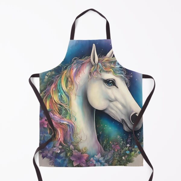 Item preview, Cute Unicorn Head, Rainbow Unicorn Art For Unicorn Fans designed and sold by haRexia.