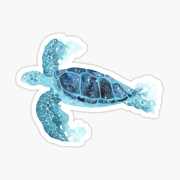 Item preview, Space Sea Turtle designed and sold by Threeleaves.