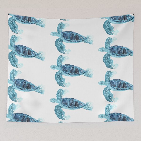 Item preview, Space Sea Turtle designed and sold by Threeleaves.