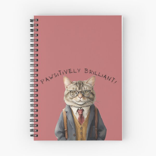 Item preview, Pawsitively Brilliant Professor Whiskers: Watercolor Cat Scholar designed and sold by SashinkaShop.