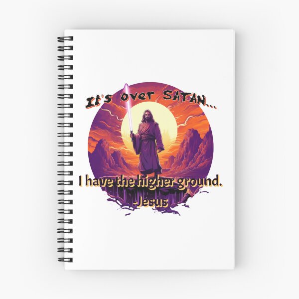 Item preview, Jesus... it's over satan, i have the higher ground designed and sold by JonathanP514.