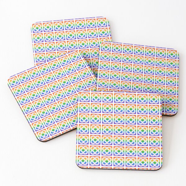 Item preview, Flower Tiles - Minimalist Retro Style - Rainbow Panot of Barcelona  designed and sold by TalBright.