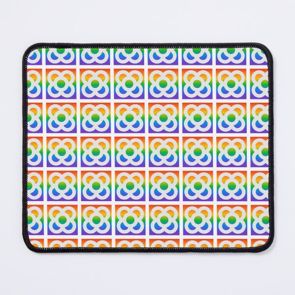 Item preview, Flower Tiles - Minimalist Retro Style - Rainbow Panot of Barcelona designed and sold by TalBright.