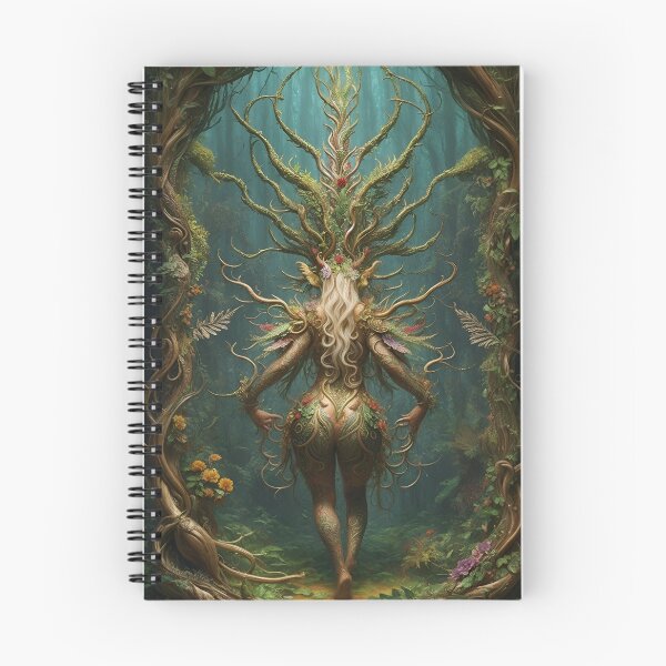Item preview, Beautiful enigmatic Lady of the forest designed and sold by Fantasymachine.