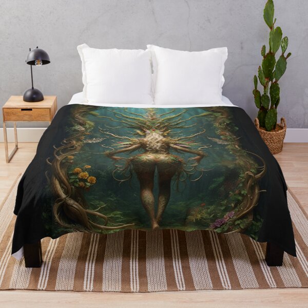 Item preview, Beautiful enigmatic Lady of the forest designed and sold by Fantasymachine.