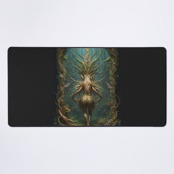 Item preview, Beautiful enigmatic Lady of the forest designed and sold by Fantasymachine.