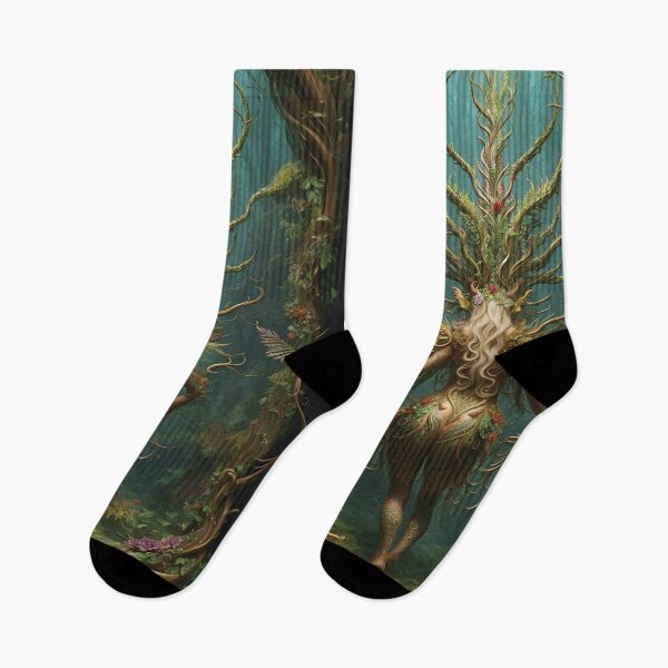 Item preview, Beautiful enigmatic Lady of the forest designed and sold by Fantasymachine.