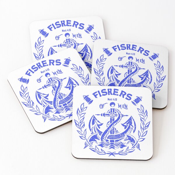 Item preview, Fishers of Men - Matthew 4:19: Nautical Anchor Design designed and sold by HahaHandlesHub.
