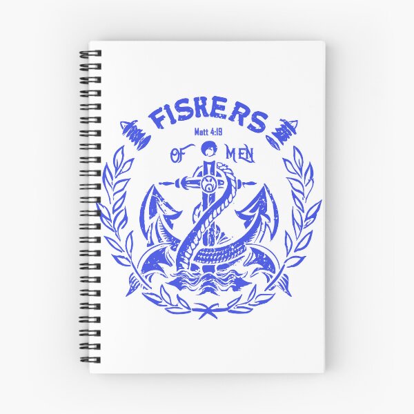 Item preview, Fishers of Men - Matthew 4:19: Nautical Anchor Design designed and sold by HahaHandlesHub.