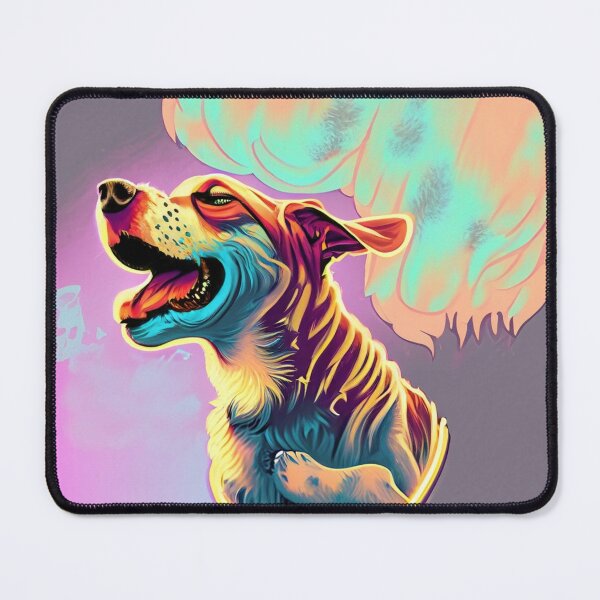 Item preview, Dog Stretched Morning Yawn designed and sold by petsfromweb.