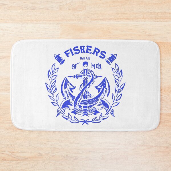 Item preview, Fishers of Men - Matthew 4:19: Nautical Anchor Design designed and sold by HahaHandlesHub.