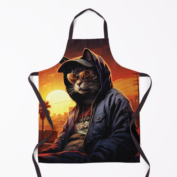 Item preview, Cat | Hip Hop style designed and sold by ComicsFactory.
