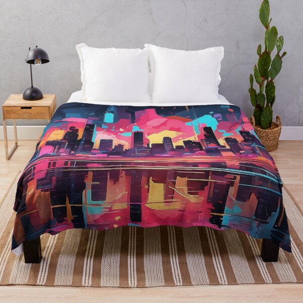 Item preview, Sunset Symphony: Reflections on the City's Colorful Cadence designed and sold by ArtComixHaven.