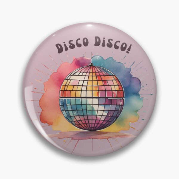 Artikelvorschau, Disco Disco Retro Reflections: Watercolor Disco Ball entworfen und verkauft von SashinkaShop.