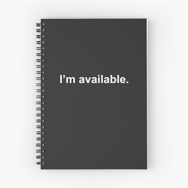 Item preview, I'm Available Single dating status designed and sold by minimaldshop.