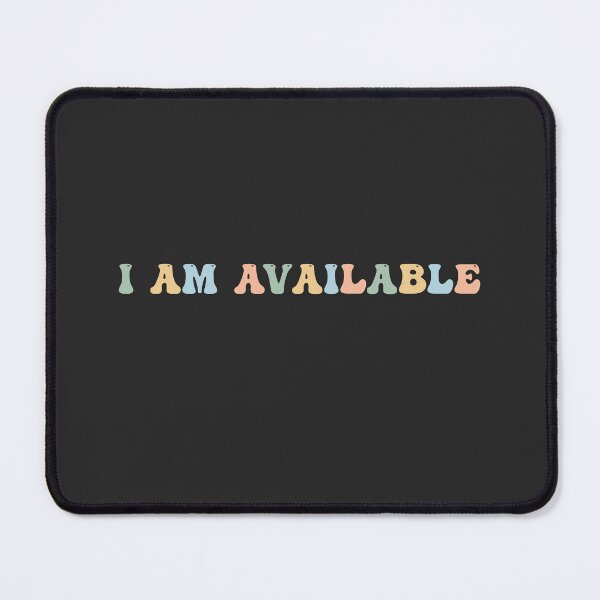 Item preview, I'm Available Single dating status designed and sold by minimaldshop.