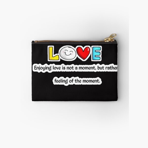 Item preview, Enjoying love is not a moment, but rather a feeling of the moment. designed and sold by Aiyinyangart.