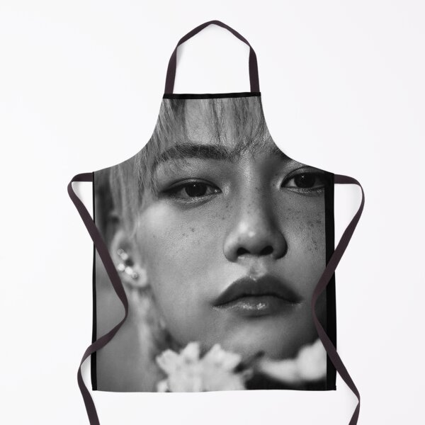 Item preview, Lee Felix black and white sexy hot yongbok felix Boyfriend material Stray Kids SKZ Kpop Boy group hot poster w photoshoot designed and sold by Kpop-Noona.